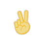 Jibbitz Peace Hand Sign 