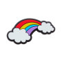 Jibbitz Rainbow With Clouds