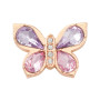 Jibbitz Gold Butterfly With Gem