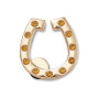Jibbitz Gold Studded Horseshoe