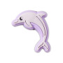Jibbitz Purple Dolphin