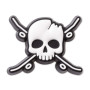 Jibbitz Skateboard Cross Bones