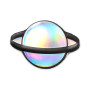 Jibbitz Iridescent Saturn