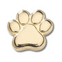 Jibbitz Gold Dog Paw