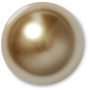 Jibbitz Gold Pearl Dome