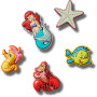 Jibbitz Princess Ariel 5 Pack