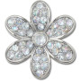 Jibbitz Silver Daisy 1