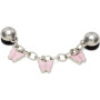 GOTH GIRL BUTTERFLY CHAIN - SIN COLOR
