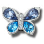 BLUE GEM BUTTERFLY - SIN COLOR
