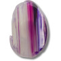 Jibbitz Purple Glass Cut Stone 