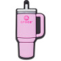 Jibbitz Crocs Pink Water Bottle