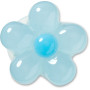 Jibbitz Expressive Floral Light Blue