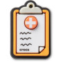 Jibbitz Healthcare Clipboard