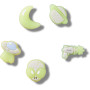 Jibbitz Glow In The Dark Space 5 Pack