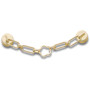 Jibbitz Gold Flower Chain
