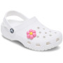 Jibbitz Puffy Pink Flower