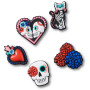 Jibbitz Artsy Dia De Los Muertos 5 Pack