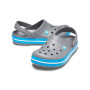 Crocband Clog Charcoal/Ocean Unisex