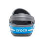 Crocband Clog Charcoal/Ocean Unisex
