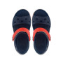 Crocband Sandal Navy/Red Niños