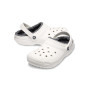Classic Lined Clog White/Grey Unisex