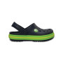 Crocband Clog Navy/Volt Green Niños