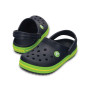 Crocband Clog Navy/Volt Green Niños