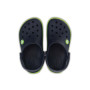 Crocband Clog Navy/Volt Green Niños