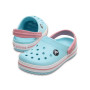 Crocband Clog Ice Blue/White Niños