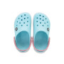 Crocband Clog Ice Blue/White Niños