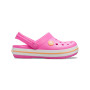 Crocband Clog Electric Pink/Cantaloupe Niños