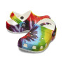 Classic Tie Dye Graphic Clog Multi Niños