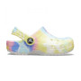 Classic Tie Dye Graphic Clog White/Multi Niños