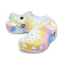 Classic Tie Dye Graphic Clog White/Multi Niños