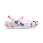 Classic Tie Dye Graphic Clog Garnet/Multi Unisex
