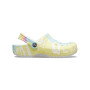 Classic Tie Dye Graphic Clog White/Multi Unisex