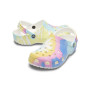 Classic Tie Dye Graphic Clog White/Multi Unisex