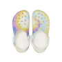 Classic Tie Dye Graphic Clog White/Multi Unisex