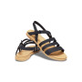 Tulum Sandal Black/Tan Mujer