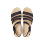 Tulum Sandal Black/Tan Mujer