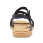 Tulum Sandal Black/Tan Mujer