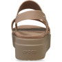 Sandalias Brooklyn Low Wedge Latte/Mushroom Mujer