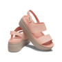 Brooklyn Low Wedge Pale Blush/Mushroom Mujer