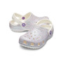 Classic Glitter Clog K Oyster Niños