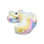 Classic Tie Dye Graphic Clog T White/Multi Niños