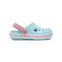 Crocband Clog T Ice Blue/White Niños