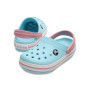 Crocband Clog T Ice Blue/White Niños