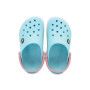 Crocband Clog T Ice Blue/White Niños