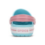 Crocband Clog T Ice Blue/White Niños