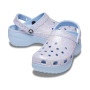 Classic Platform Glitter Clog Blue Calcite/Multi Mujer